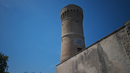 Faro ottocentesco nel parco del Cardeto in Ancona