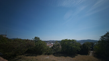 Scorcio dal Parco del Cardeto in Ancona