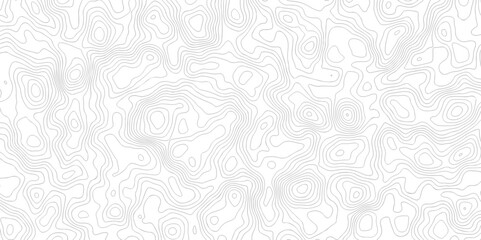 Abstract pattern with lines. Abstract sea map geographic contour map and topographic contours map background. Abstract white pattern topography vector background. Topographic line map background.