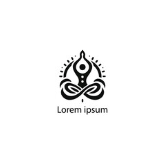 A Yoga Logo Design
