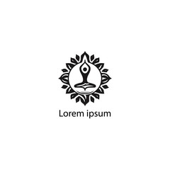 A Yoga Logo Design