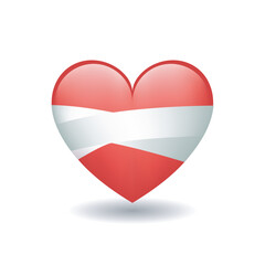 Mending heart vector isolated icon. Bandaged Heart emoji illustration. 