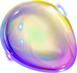 Iridescent Holographic Blob