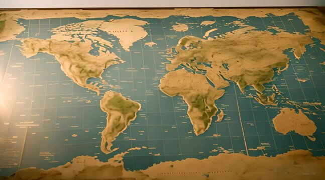 A map is an image of the earth's surface displayed on a flat plane at a certain scale