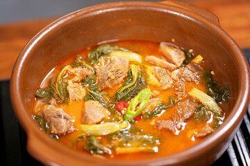 Korean Healthy Food. Fresh Ingredients.
