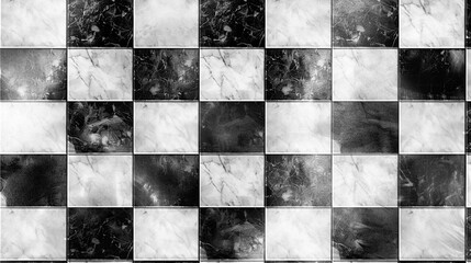 Vintage Checker or Chess Board Background