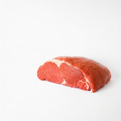 Fototapeta premium Buffallo meat isolated on white background