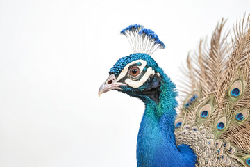 Obraz premium Peacock Close-Up