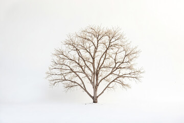 Fototapeta premium Bare Tree in Winter
