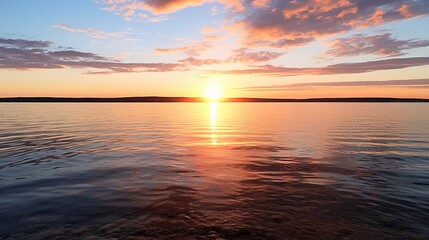 Obraz premium sunset over the sea