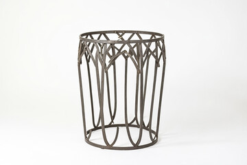 Wrought Iron Round Table Base