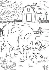 cow and calf