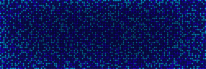 blue technology halftone square blue background. backdrop for banner presentation and advertising