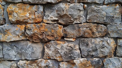 Fototapeta premium Rough Stone Wall Texture.