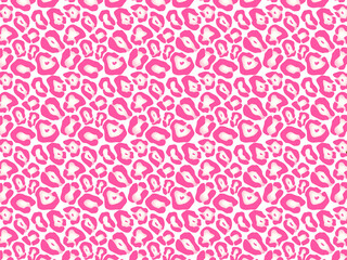 シンプルなピンクのゼブラ柄の背景イラスト素材