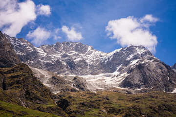 Valley of Flowers, Mountain Scapes of Himalayas in Chamoli Uttarakhand India