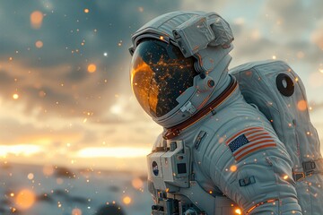 Beyond Earth: Astronaut's Quest with AI on Exoplanets