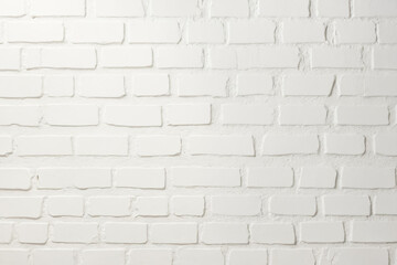 Fototapeta premium White Brick Wall Texture