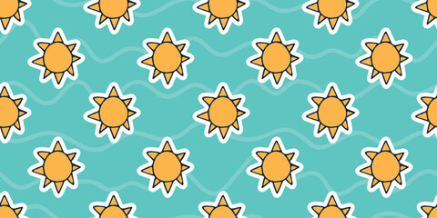 background. drawing. seamless pattern. the pattern. seamless. beach. rest. Morata. the sun. joy. Tan. swimsuit. a bikini. vector. beautiful background.