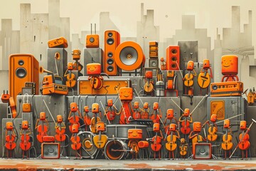 Supply Chain Orchestra - Symphony Orchestra of Supply Chain Elements