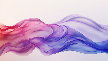 Abstract Waves: A Harmonious Blend of Hues