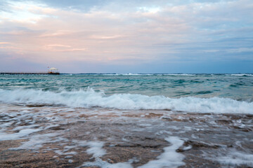 View of the coast of Red sea