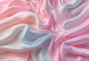 Obraz premium simple wavy background with simple colors, shiny plastic effect 