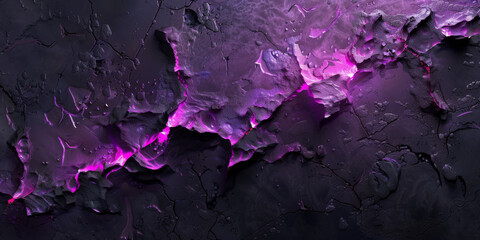 Matte black surface with glowing purple fractal patterns: Bold and mysterious, ideal for sci-fi or modern designs, the matte black and purple fractals create a striking and enigmatic atmosphere