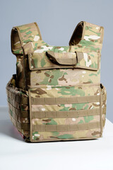 Bulletproof vest, Tactical body armor bulletproof vests hidden with additional pockets, camouflage