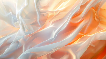 Obraz premium Beautiful silk background with waves