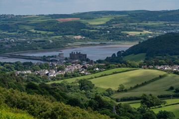 walking around Conwy in North Wales
