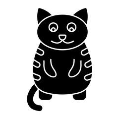 Cute Cat Glyph