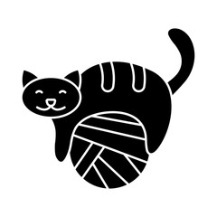 Cute Cat Glyph