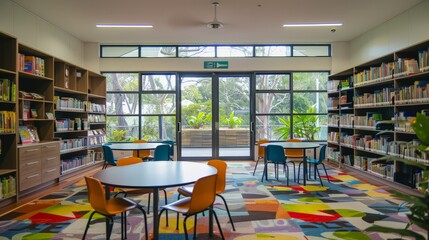 School libraries are gateways to knowledge, offering a quiet space for study and exploration.