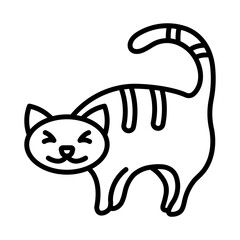 Cute Cat Lineart