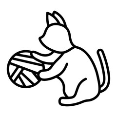 Cute Cat Lineart