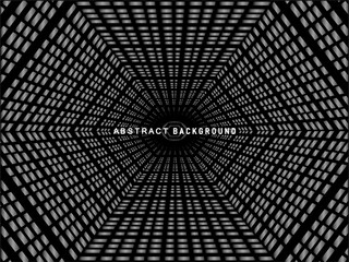 Abstract futuristic dark black background with modern design. Realistic 3d wallpaper with luxurious flowing lines. Elegant background for posters, websites, brochures, cards, banners, apps, etc.