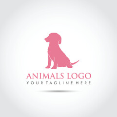 Pet Logo Design. Animals Logo. Vector Illustration