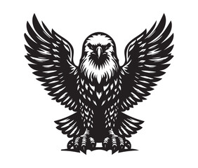 Eagle Silhouette Vector logotype
