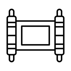 Ancient Scroll Lineart