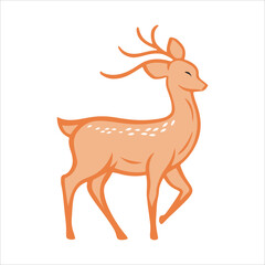 Deer vector illustration19