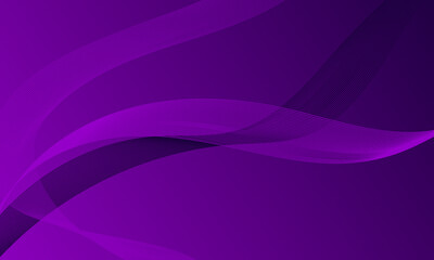 violet purple lines wave curves with smooth gradient abstract background