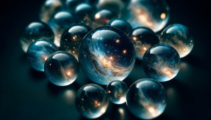 ビー玉に閉じ込められた宇宙