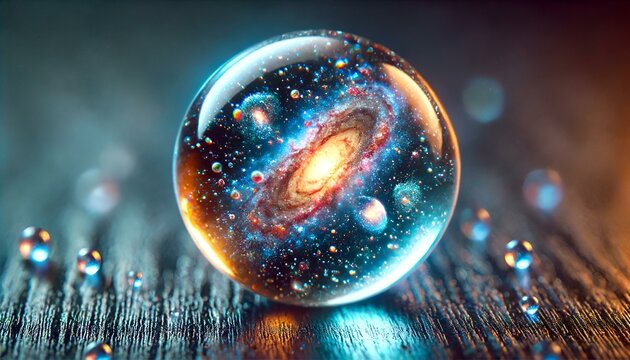 ビー玉に閉じ込められた宇宙