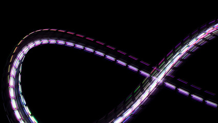 Digital Wallpaper Gaming Streaming Background Futuristic Abstract Neon Overlay Effect