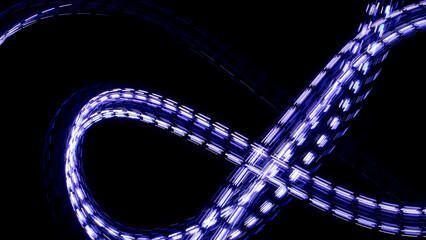 Digital Wallpaper Gaming Streaming Background Futuristic Abstract Neon Overlay Effect