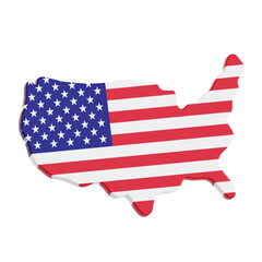 Independence Day America 3D Icon