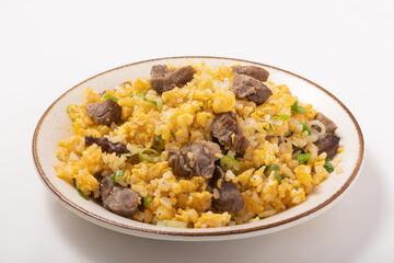 牛タン　チャーハン