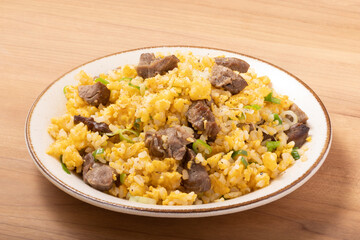 牛タン　チャーハン