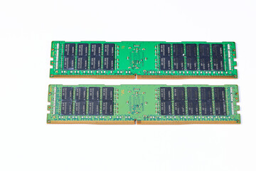 The couple of DDR4 ECC ram, High performance DDR RAM memory and memory controller module for...